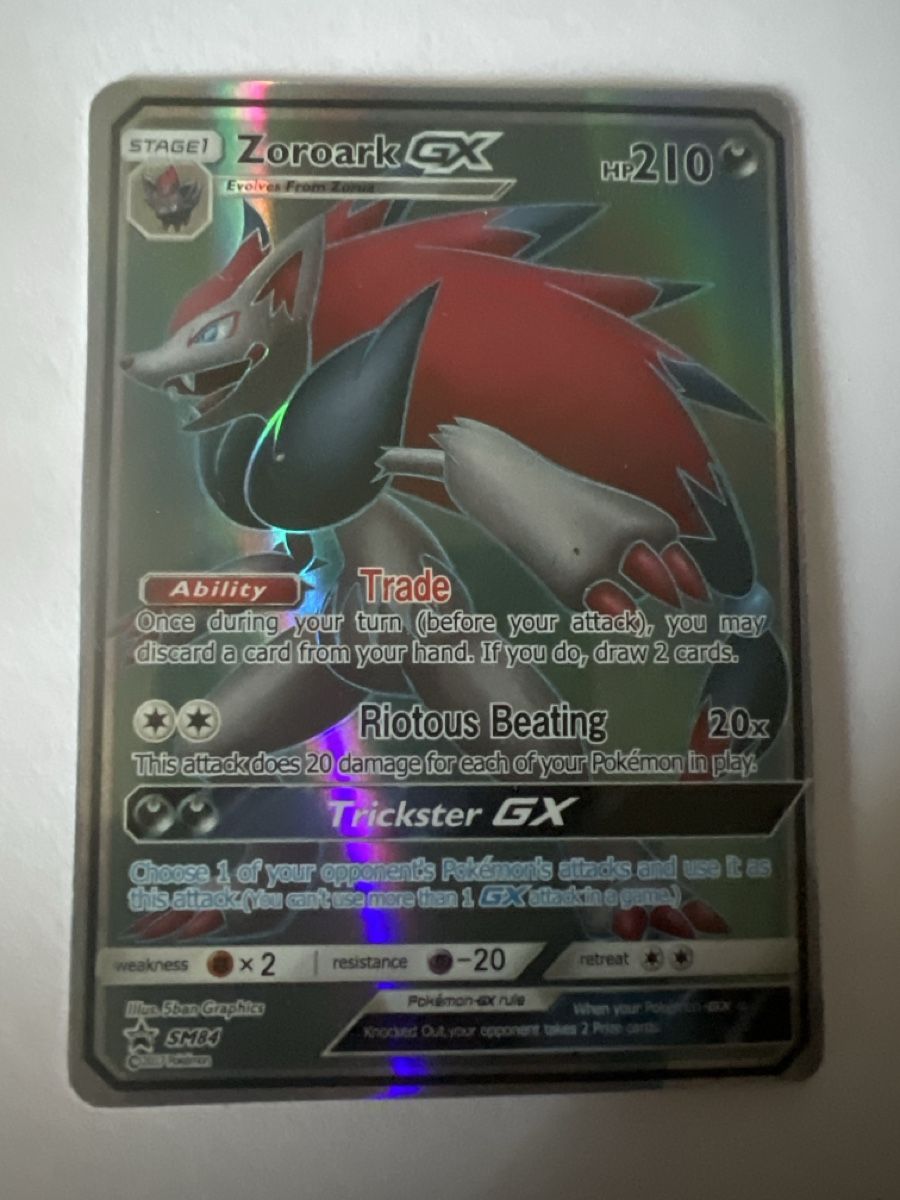 Pokémon Sammelbilder & Trading cards: Zoroark GX – Gebraucht aus Frauenfeld von mwguv