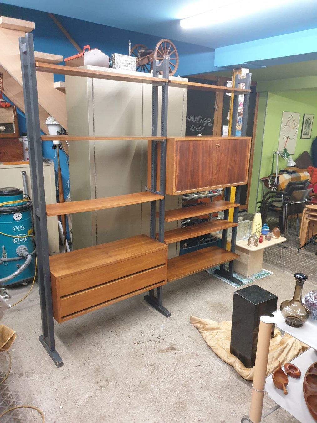 Étagères: Regalsystem aus den 60jahren Modular – D'occasion à rebstein par spacy73