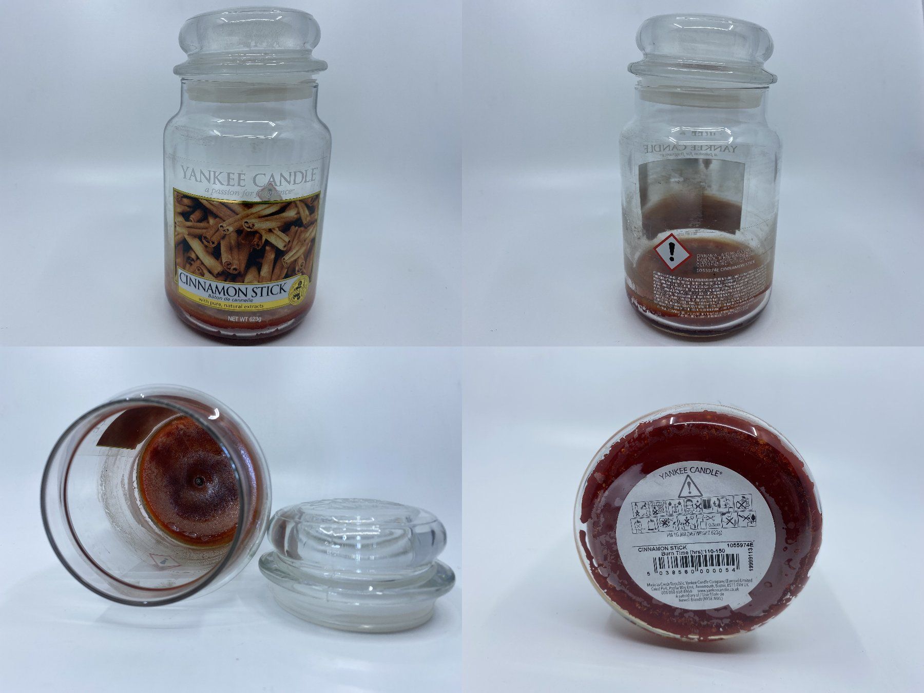 Yankee Candle Candele: Yankee Candle Large Jar Gläser - Duftproben - Diverse Düfte – Usato da Langwiesen venduto da rtWebshop 8
