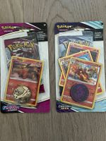 2x Pokemon SWSH Blister Pack FusionStrike Chilling Reign