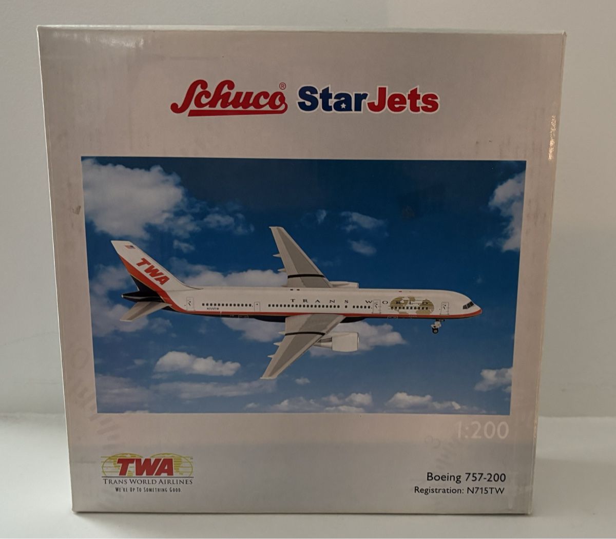 Schuco Modellbausätze & Standmodelle: Schuco Stsr Jet, Boeing 757-200, TWA – Neu (gemäss Beschreibung) aus Hettlingen von wohnung2001 2