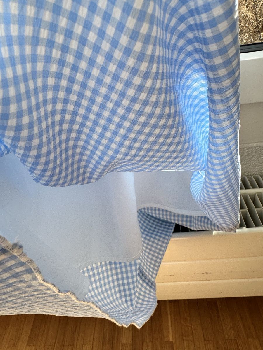 Vestiti: Elli White Dress Blue Gingham Size S – Usato da Umiken venduto da RachelStenders 4