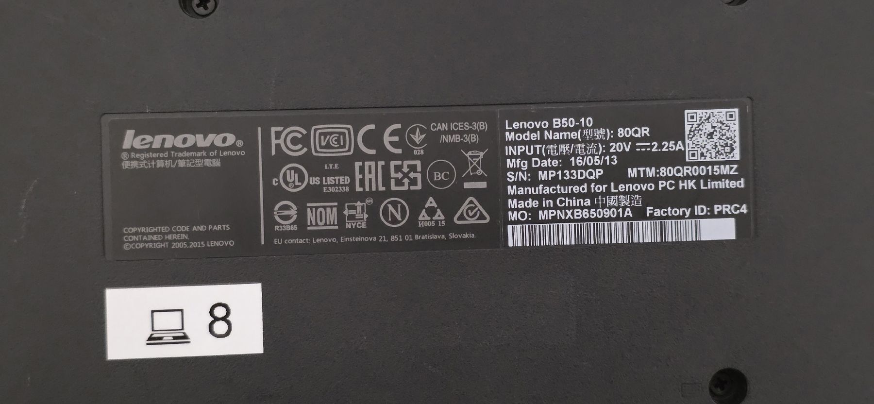Lenovo Notebook: Lenovo B50-10 Laptop Windows 10 – Usato da St Gallen venduto da FMAccess 6