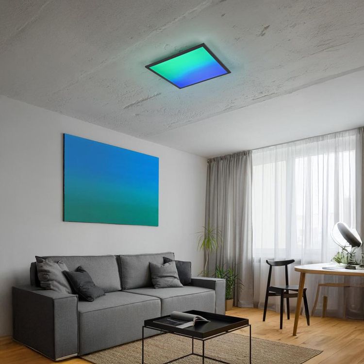 Lustres & lampes de plafonds: LED Deckenleuchte, RGBW, 45 cm x 45 cm – Neuf (Voir description) à Kreuzlingen par Smart-Light 1