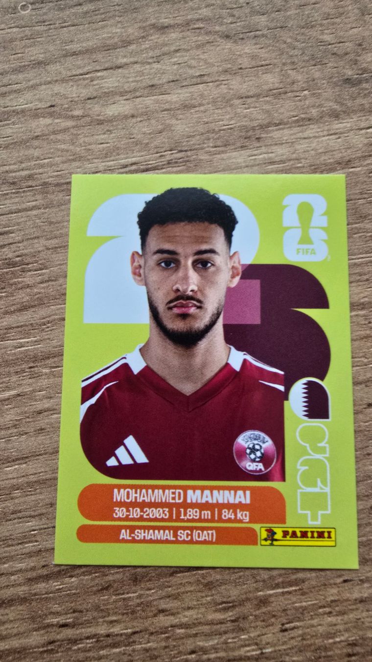 Panini Carte collezionabili: Panini WM 2026 Qatar Mohammed Mannai – Nuovo (secondo la descrizione) da Seewen SZ venduto da mar_2z5b