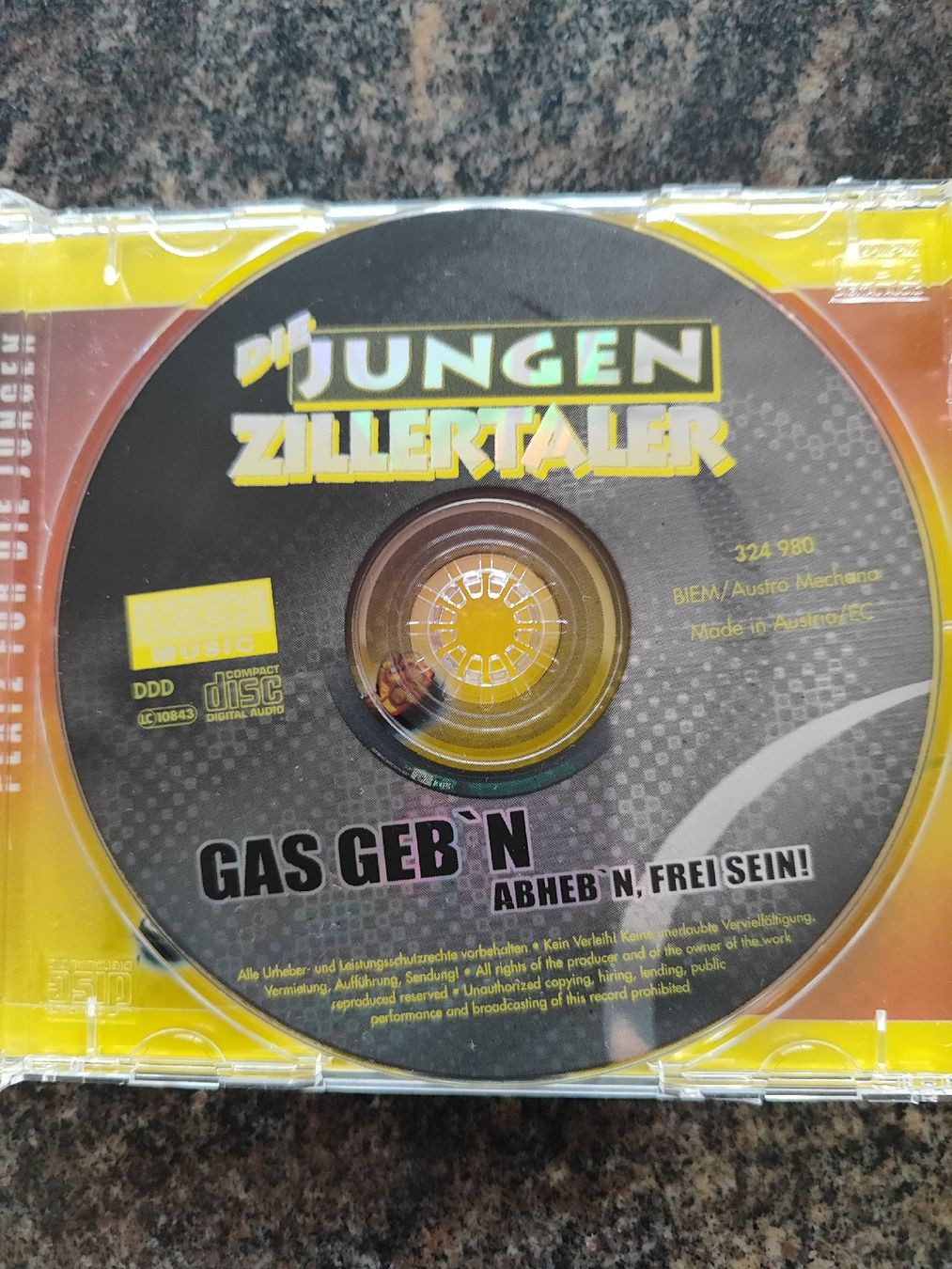 CD: CD, Die jungen Zillertaler  – Usato da Madiswil venduto da marmotte63 4
