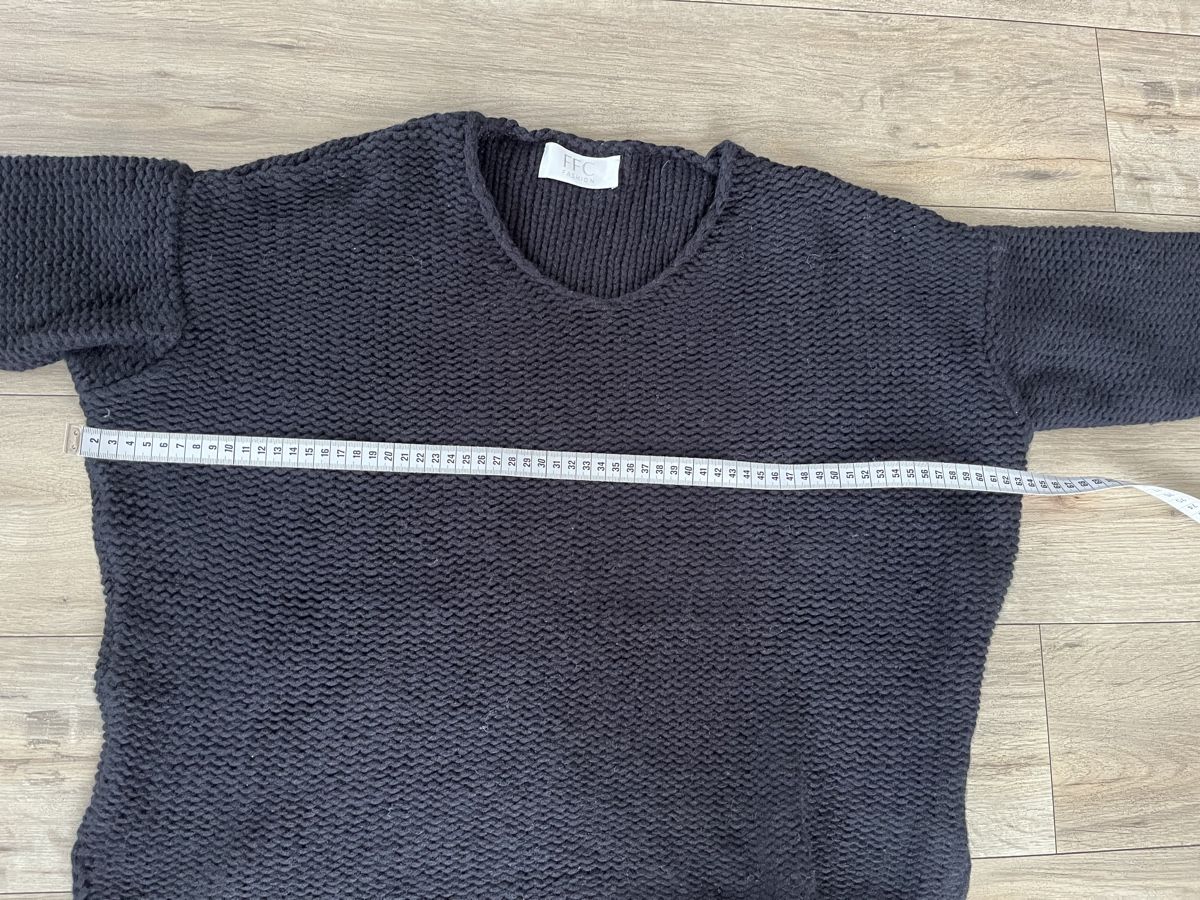 Pullover & Sweatshirts: FFC neuer schwarzer Strickpullover Kaschmir Wolle – Neu (gemäss Beschreibung) aus Kerns von osco01 2