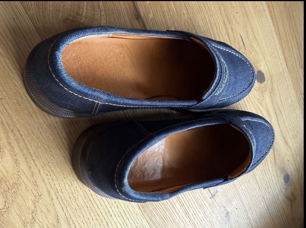 Dr. Martens Scarpe da uomo: Dr. Martens Loafer, blau Denim – Usato da Basel venduto da dahlen 1