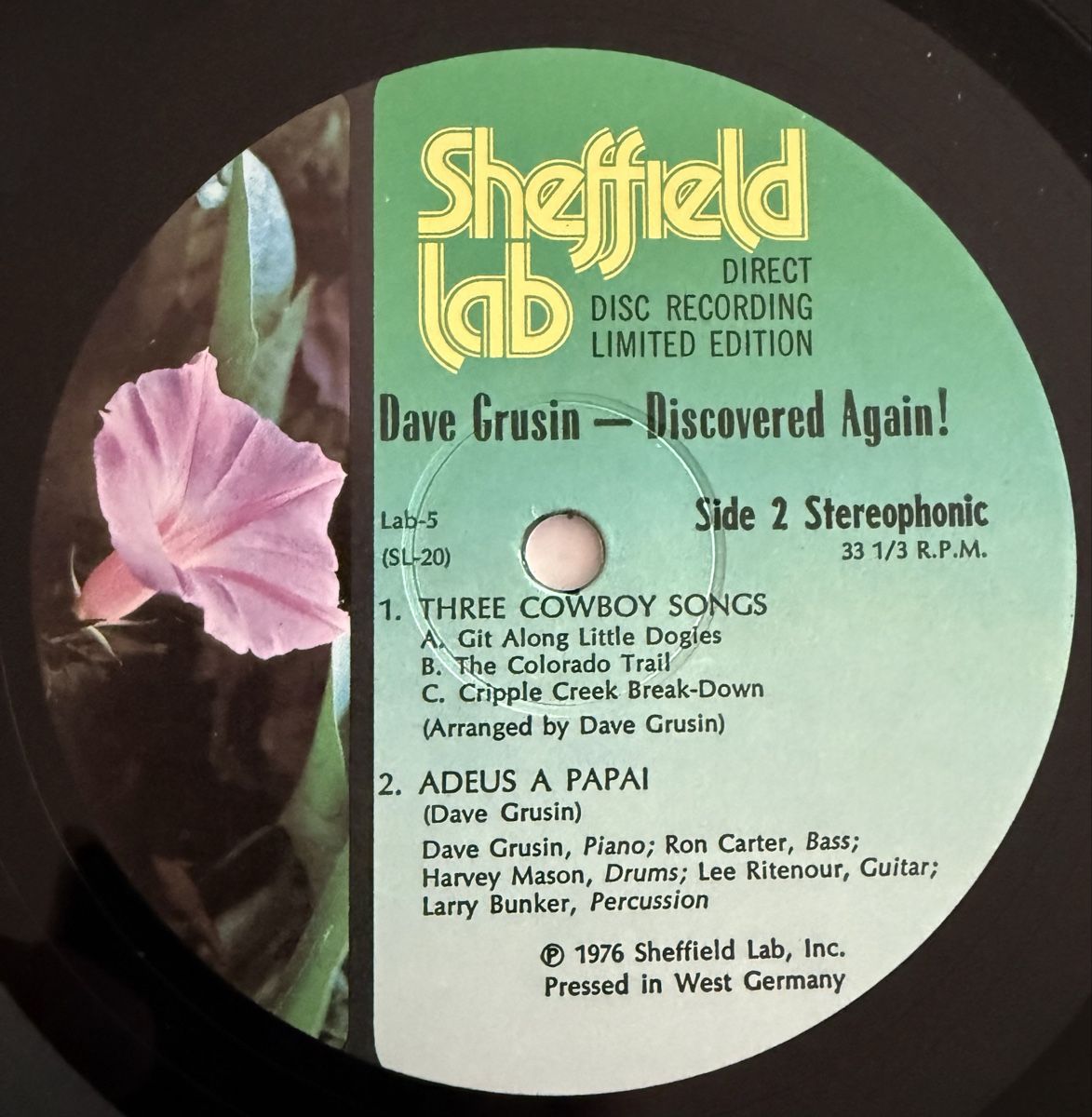Schallplatten: Dave Grusin Discovered Again Schallplatte – Gebraucht aus Goldach von Messerguru 6
