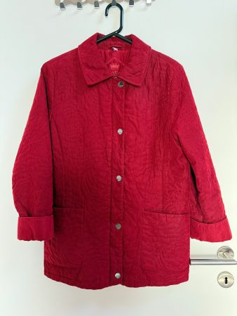 Damenjacke Winter und Übergang Grösse 36 dunkelrot