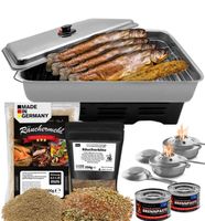 + Räucherset Starter Tischräucherofen + Fondue-Brenner