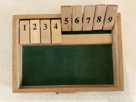 Klappbrett-Spiel / Shut the Box