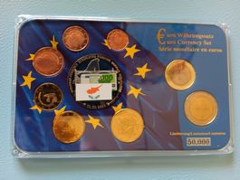 Zypern Euro Kursmünzensatz 2008 PP, im Plastik - Folder