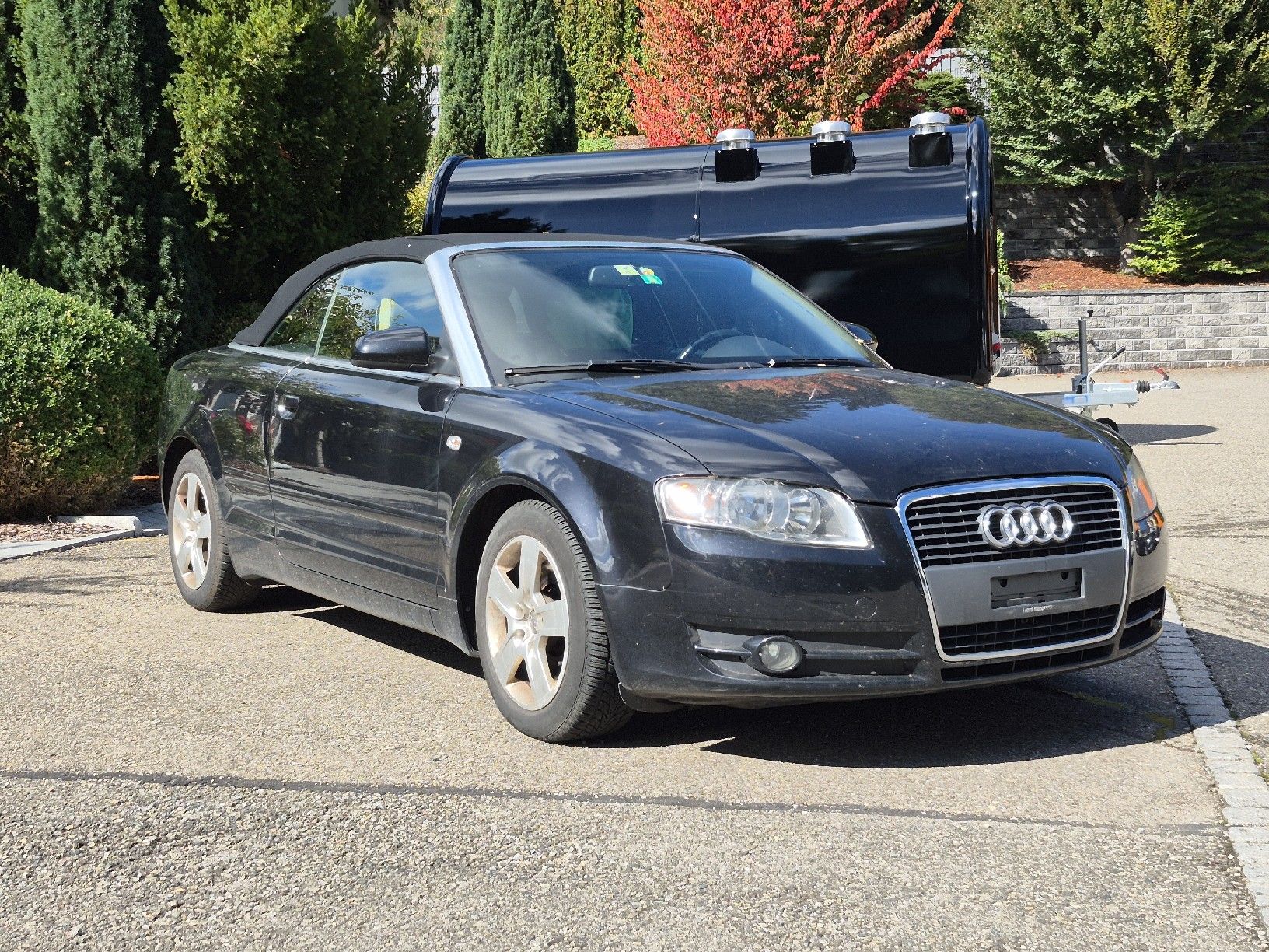 Audi Autos: Audi A4 Cabrio 1.8T – D'occasion à Oberuzwil par Auto-Hilber 1