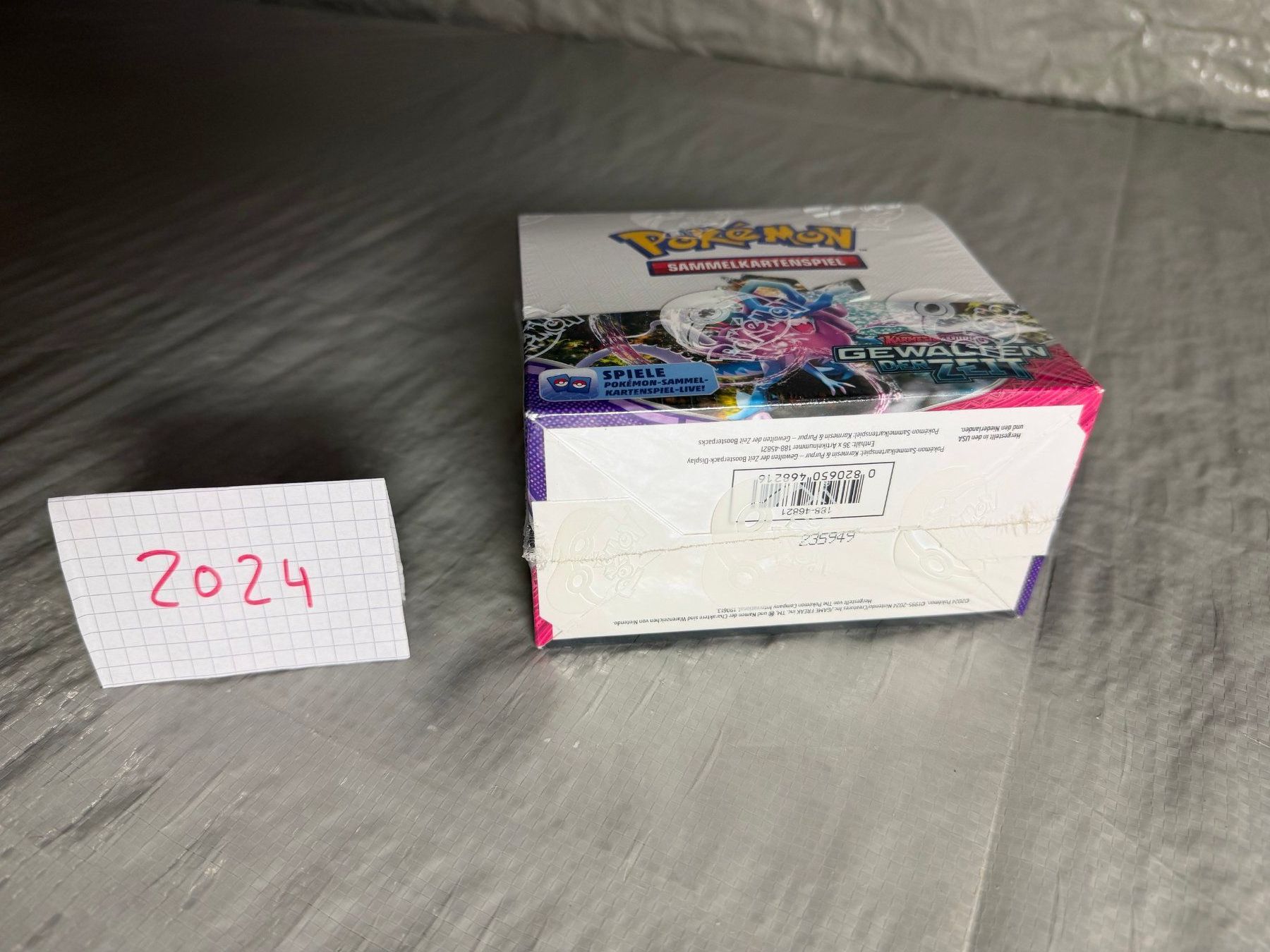 Sammelbilder & Trading cards: POKEMON-DISPLAY-GEWALTEN DER ZEIT-2024-DE – Neu und originalverpackt aus Frick von RC2367 4