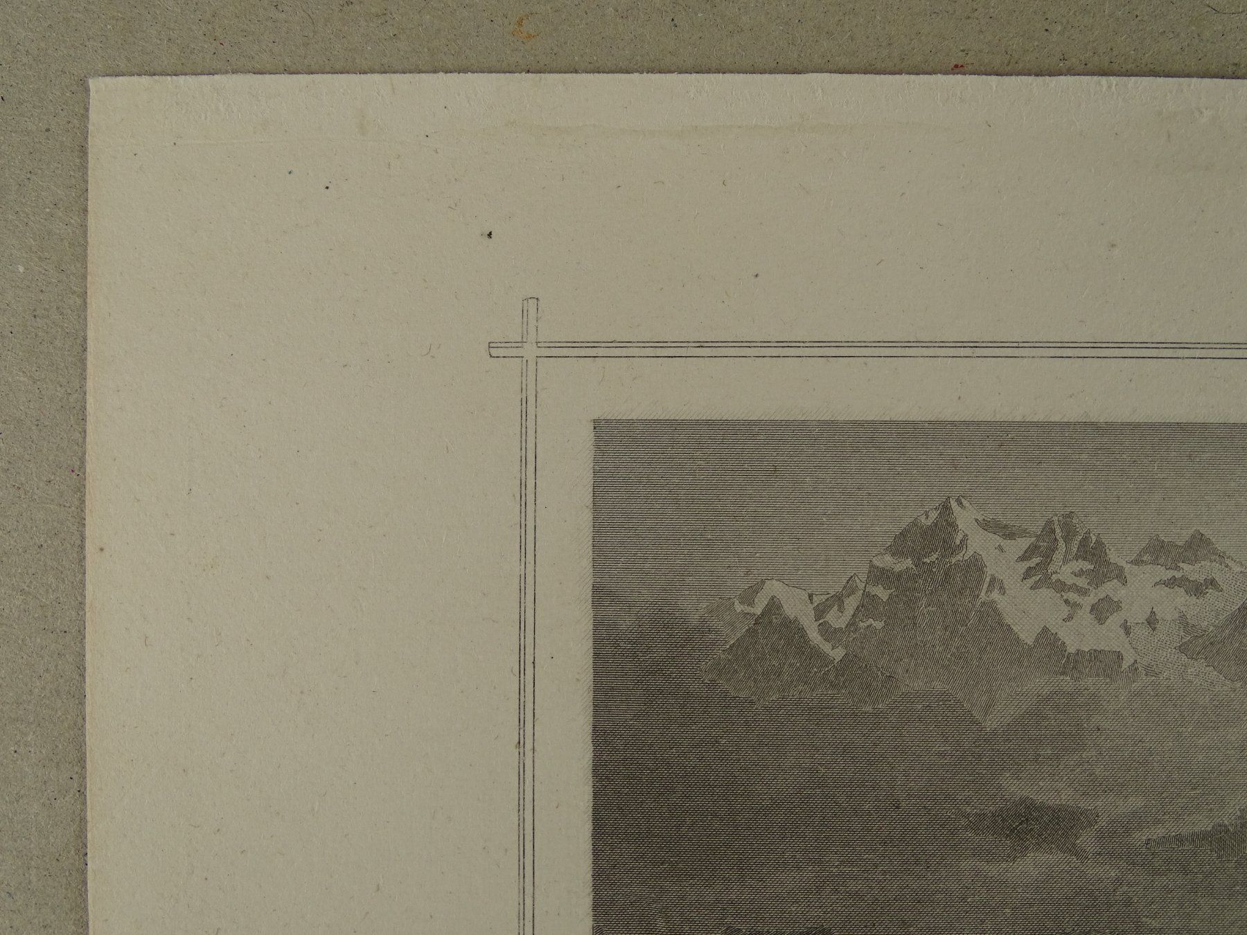 Stiche: ANDERMATT, STAHLSTICH NACH ROHBOCK 1870 – Gebraucht aus Grüningen von Kartensammler 3