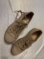 Sneakers Leder beige Grösse 33 gebraucht