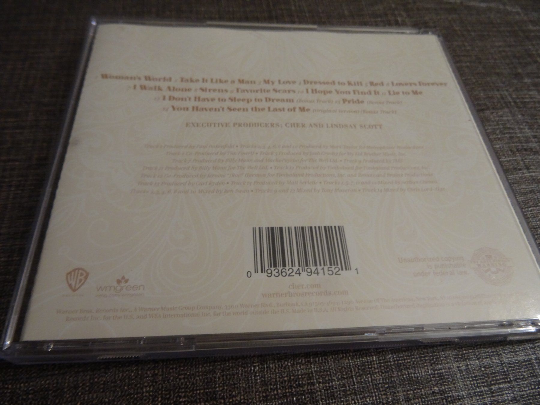 CDs: Cher - Closer to the Truth CD – Gebraucht aus Olten von Disc-Ausverkauf 1