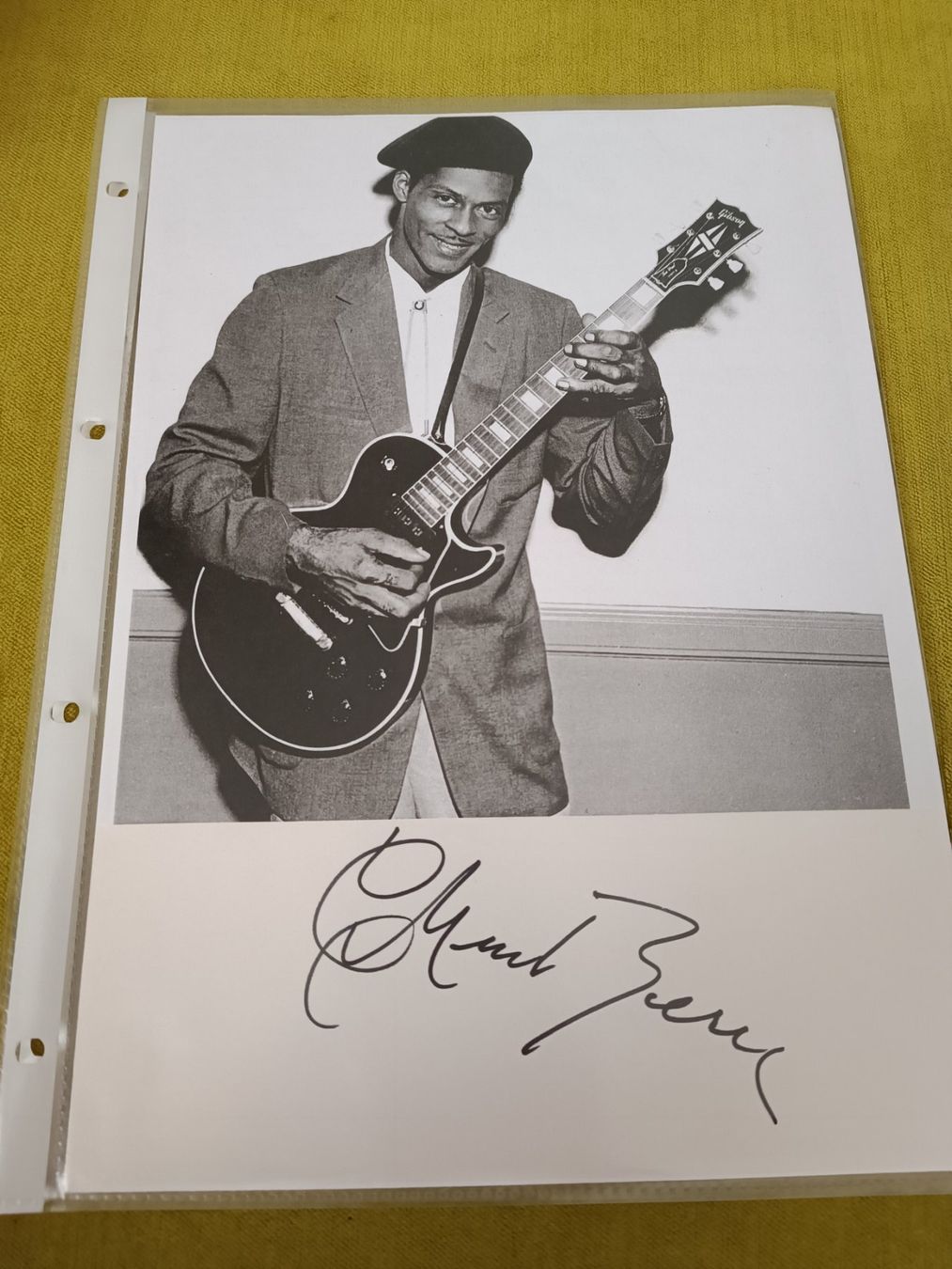 Autogramme: Chuck Berry - handsigniert - persönlich gesammelt – Gebraucht aus Menziken von Artographs