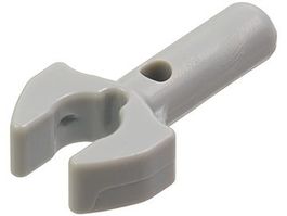 Lego 10x Stange mit Clip (48729) hell grau