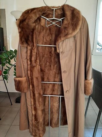 Manteau intérieur vison