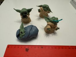 Star Wars Figuren Set Baby Yoda guter Zustand