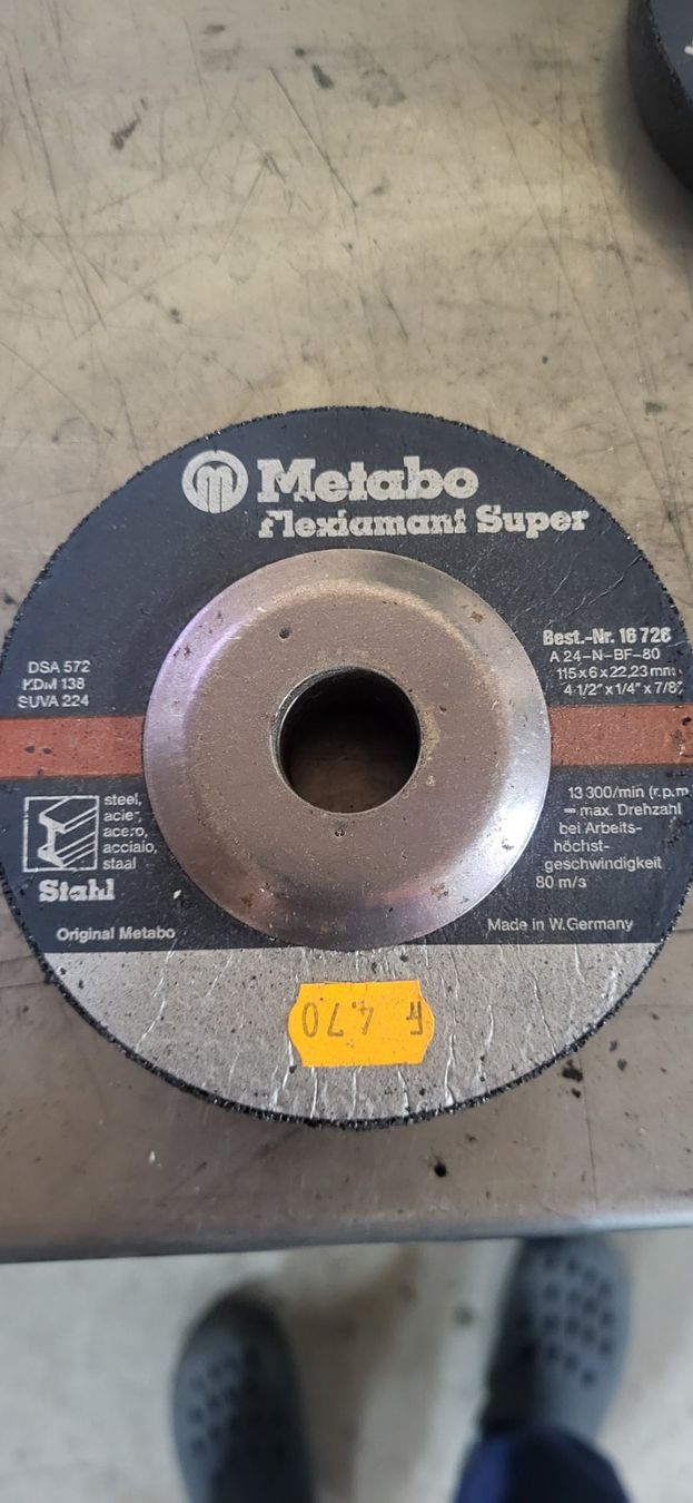 Tutte le macchine: Schruppscheiben Stahl 115mm 5Stk – Nuovo (secondo la descrizione) da Egg SZ venduto da Bko1