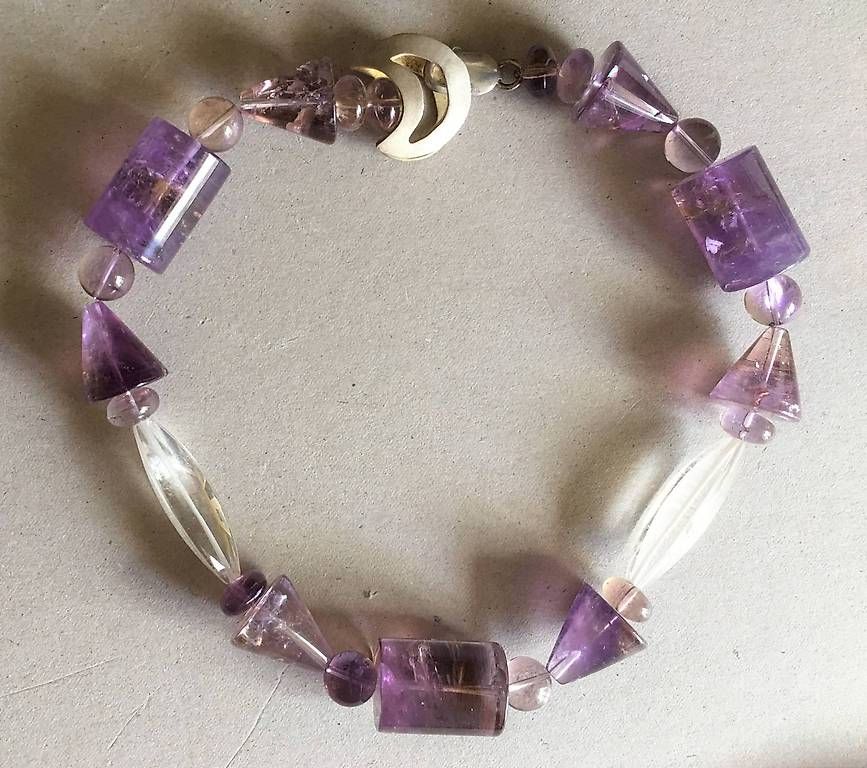 Minerali & Pietre curative: amétrine collier ou perles – Usato da Vevey venduto da zabounetta 2