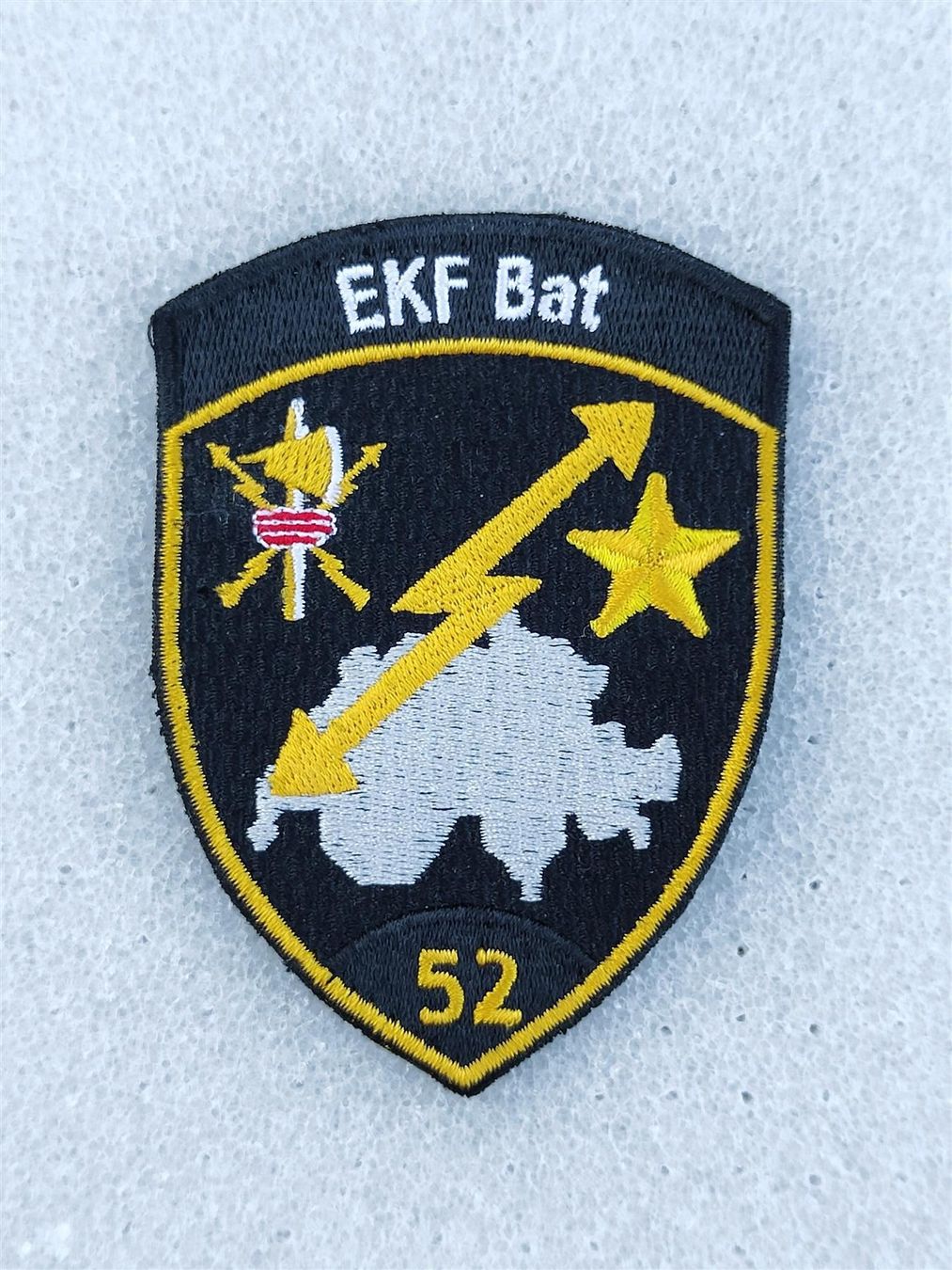 Placchette & Badge: Verbandsabzeichen EKF Bat 52 Stabskp – Usato da Bauma venduto da SwissMilitaria