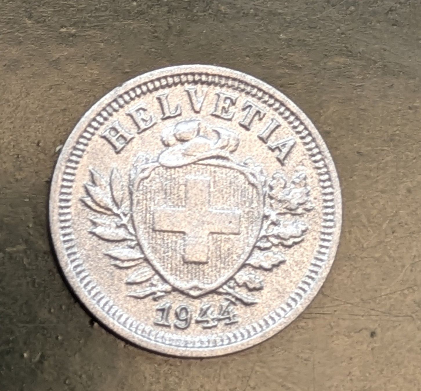 Tutti le monete: 1 Rp. 1944 Zink – Usato da Zetzwil venduto da Spitz70