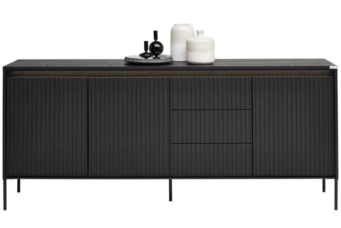 Cassettiere: Sideboard schwarz mit Beleuchtung gebraucht – Usato da Staufen venduto da ale_z6yr 3