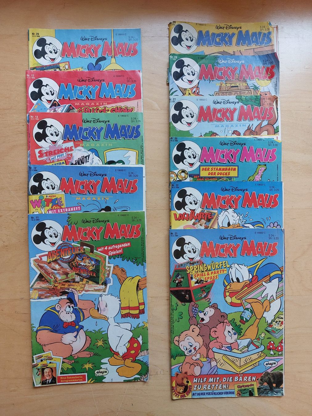 Fumetti: 34 MICKY MAUS  -  1994 – Usato da Gipf - Oberfrick venduto da Esnoopy 3