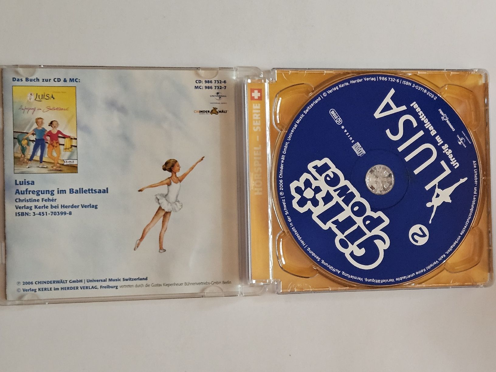 CD: Luisa - Ufregig im Balletsaal / CD #WT18 – Usato da Oberdorf BL venduto da BaldenEagle 1