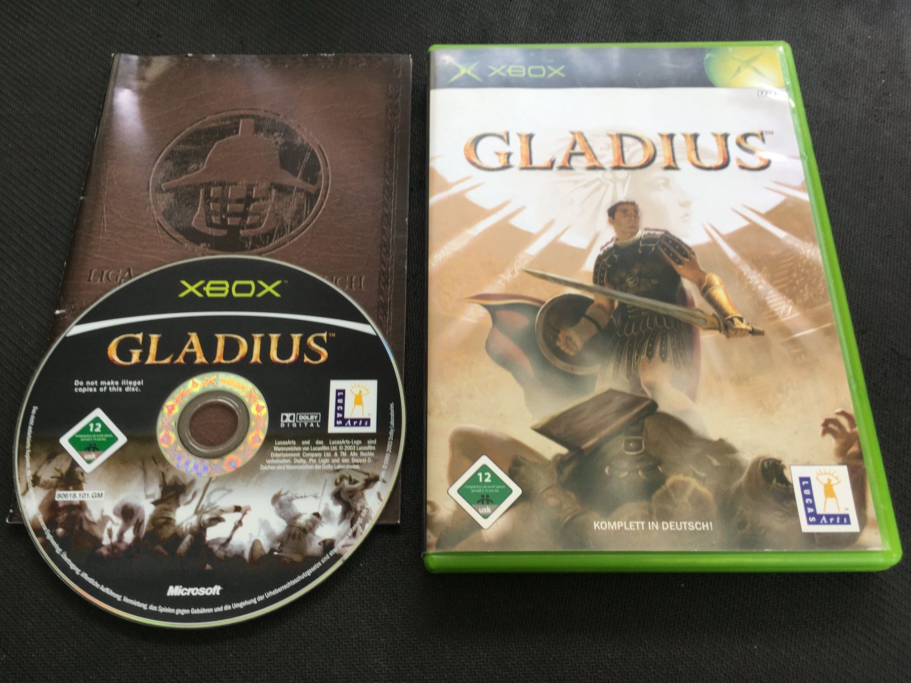 Microsoft Giochi: Gladius - Xbox Game – Usato da St.Gallen venduto da Punktchen01