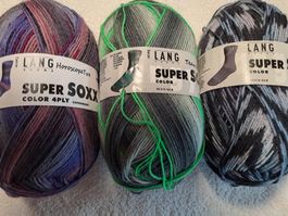 500 Gramm Sockenwolle Super SOXX von Lang