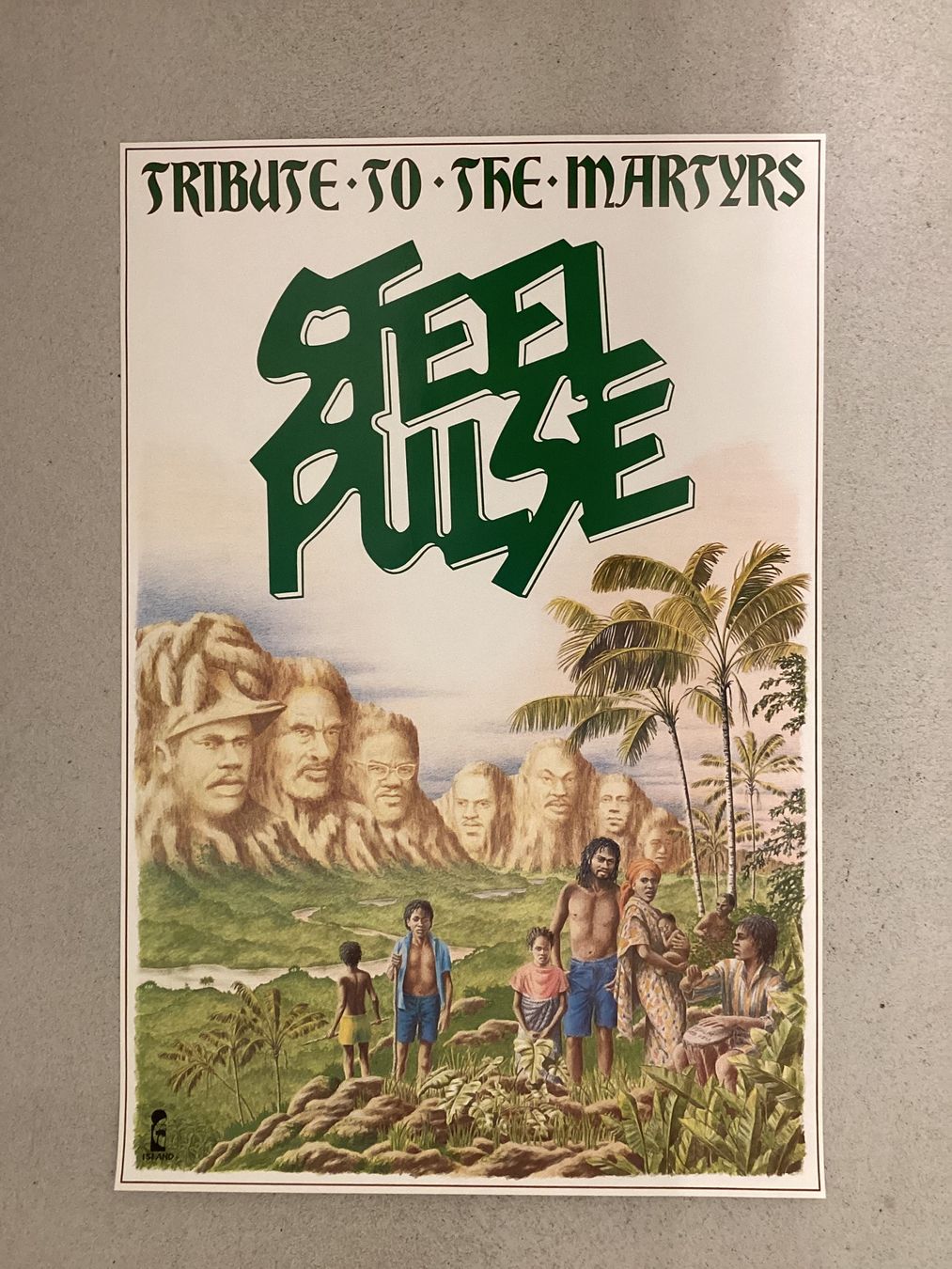 Poster & Bilder: Promoplakat Steel Pulse – Gebraucht aus Gutenswil von Hamzian
