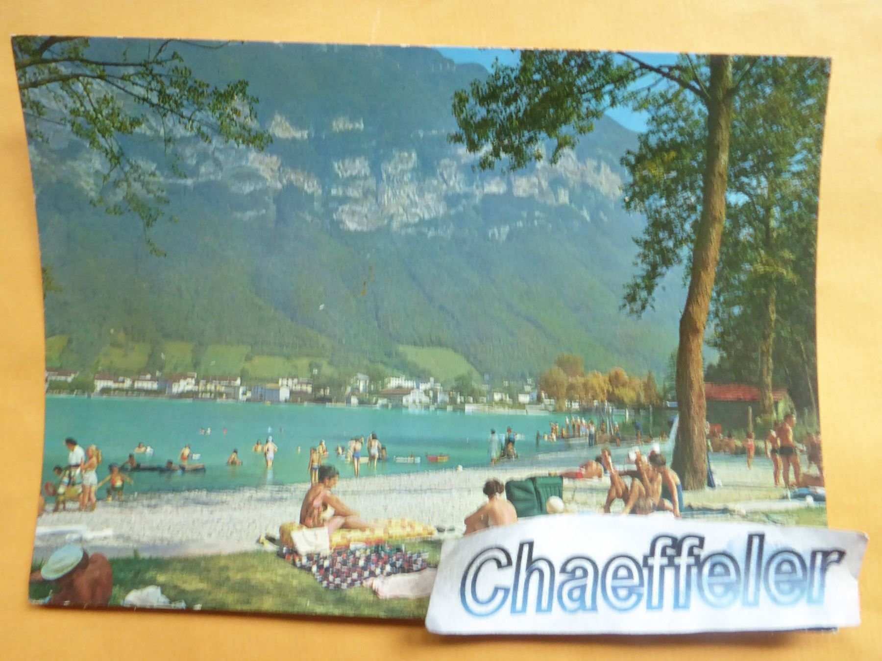 Cartoline postali: Riva  S. Vitale - Lido – Usato da Zürich venduto da Chaeffeler