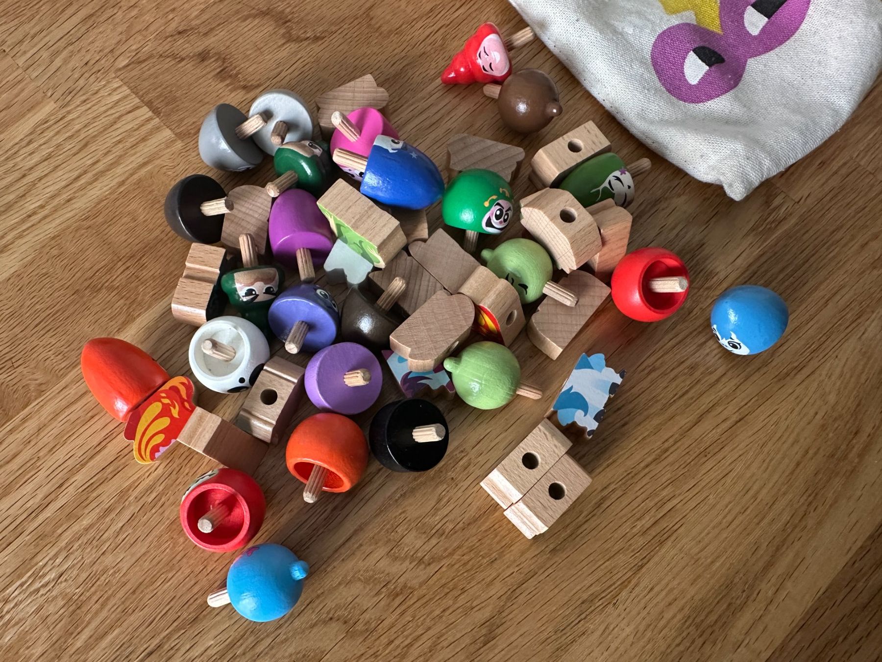 Migros Figuren: Lot 22 x SpinMania Migros – Gebraucht aus Lausanne von brixton 1