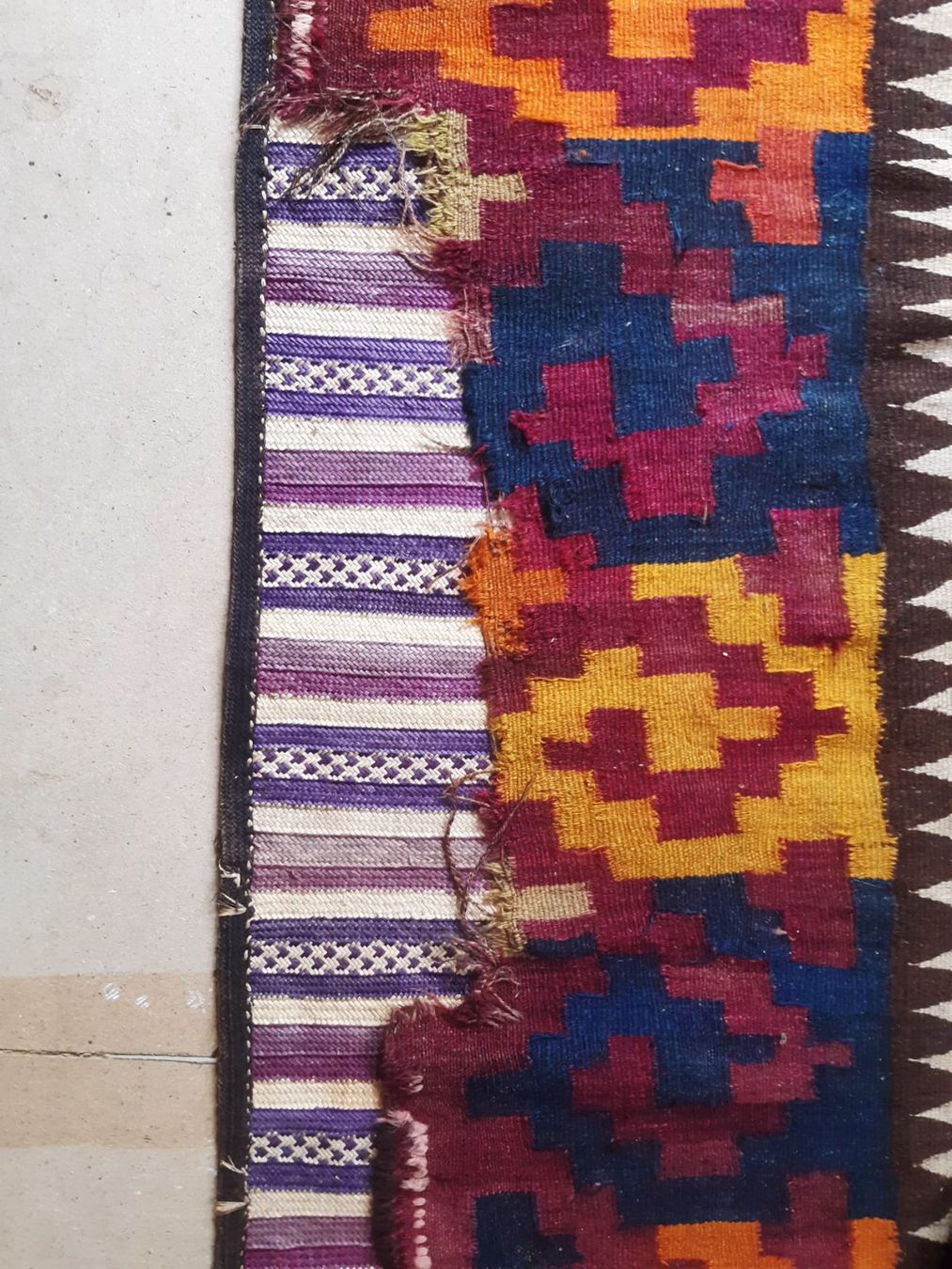 Kelim Tapis: Teppich Kelim - Balikesir, antik – D'occasion à Lumino par Onyxrocks 4