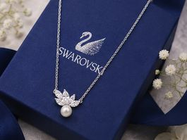 SWAROVSKI  KETTE HALSKETTE LOUISON SILBER FUNKELTRAUM
