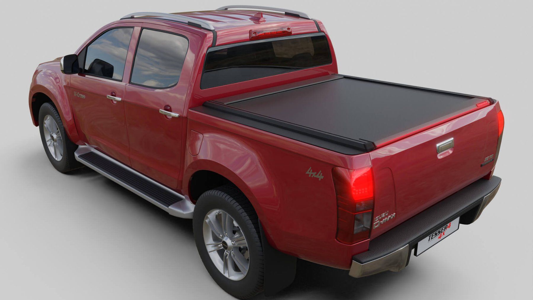 Isuzu Tutti i ricambio: Tessera Roll+ Laderaumabdeckung ISUZU D-Max D/C 2012-2020 – Nuovo e nell'imballaggio originale da Aeschlen venduto da Tesser4x4Schweiz 1