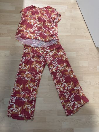 ODD MOLLY Hose & Oberteil Set Blumenmuster Grösse M neuwerti