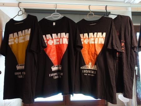 Rammstein T- Shirts 4 St. + 1 Gratis