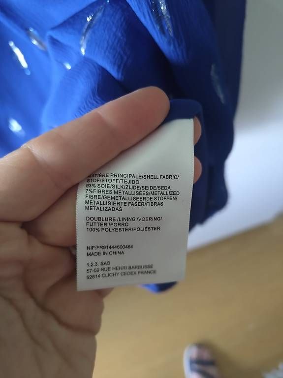 Robes: Robe cocktail en soie T40 – D'occasion à Lutry par jehanne1906 2