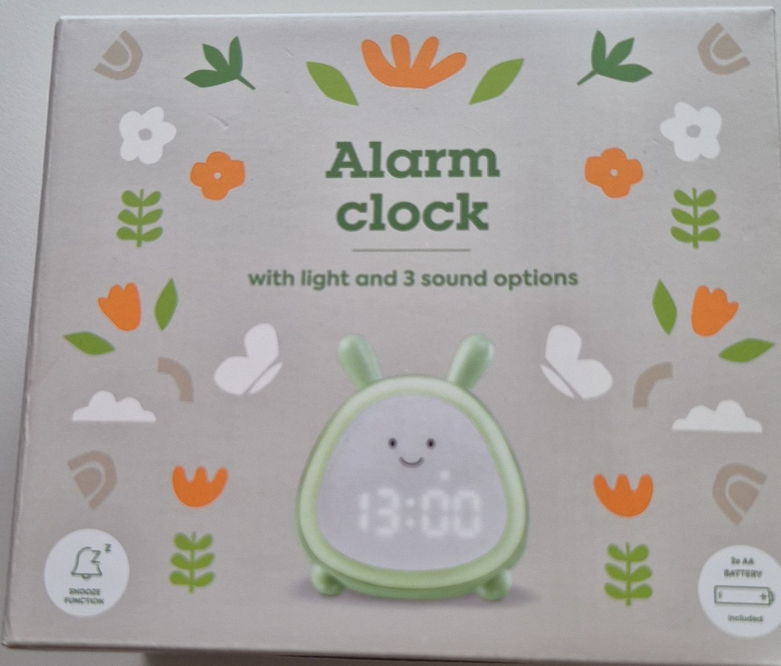 Sveglie: Kinderwecker Hase mit Licht und Schlummeroption – Nuovo e nell'imballaggio originale da Belp venduto da piccolo63