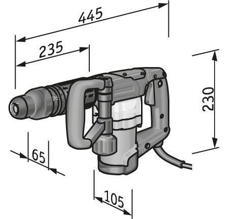 Flex Perceuses: Flex DH 5 SDS-max Stemmhammer 5kg – Neuf avec emballage d'origine à Bottighofen par zaap 8