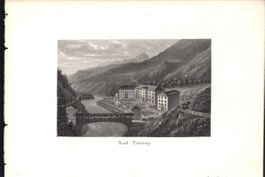 Tarasp Aquatinta von Locher