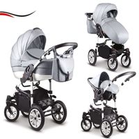 Kinderwagenset Buggy 16-tlg. Kinderwagen weiss