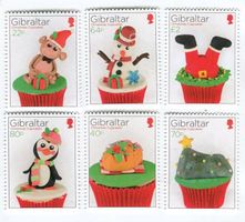 Briefmarken "Weihnachten". Gibraltar.