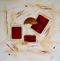 Acrylbild auf Leinwand